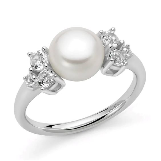 Anillo Miluna Mujer in Plata Perla PLI1739 - PLI1739